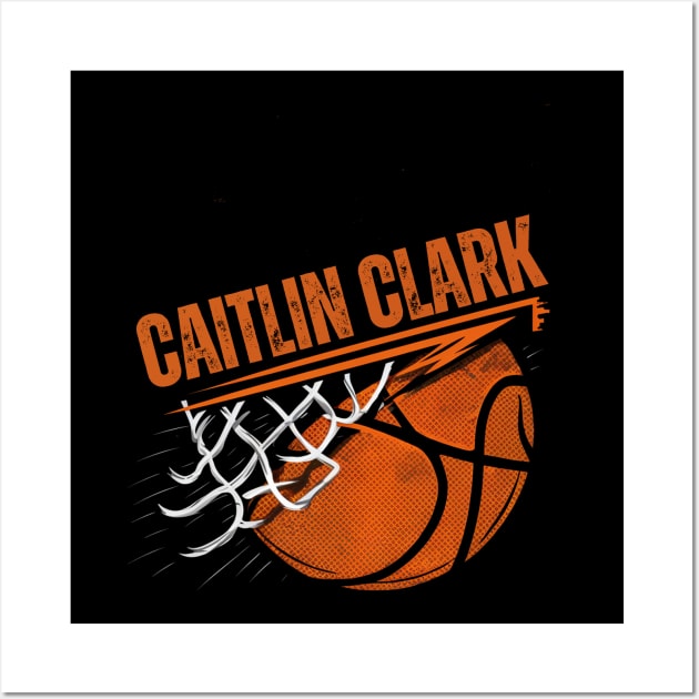 CAITLIN CLARK - 22 - SHOT LIKE A CHAMPION Wall Art by ohyeahh